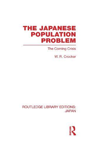 The Japanese Population Problem: The Coming Crisis