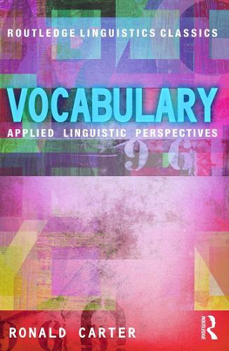 Vocabulary: Applied Linguistic Perspectives