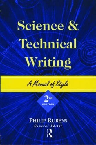 Science and Technical Writing: A Manual of Style