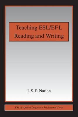 Teaching ESL/EFL Reading and Writing