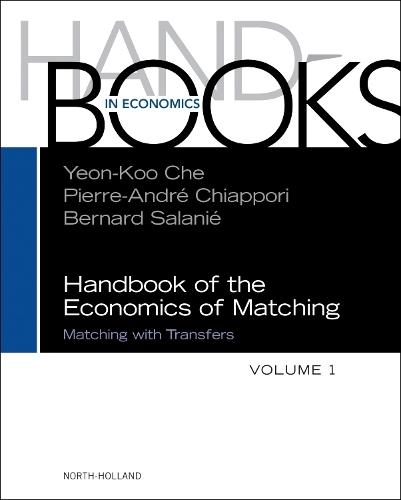 Handbook of the Economics of Matching