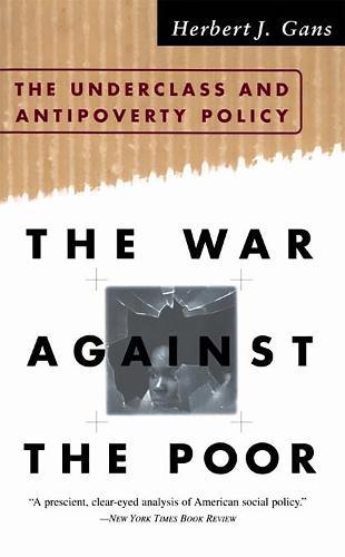 The War Against The Poor: The Underclass And Antipoverty Policy