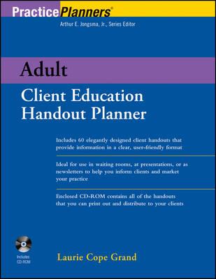 The Adult Client Education Handout Planner
