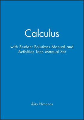 Calculus with Student Solutions Manual and Activities Tech Manual Set