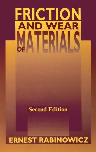 Friction and Wear of Materials