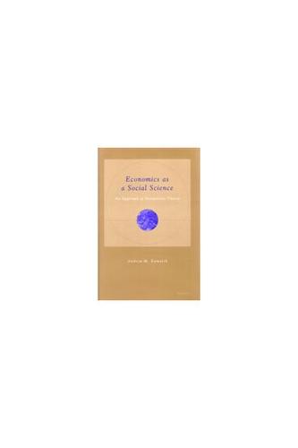 Economics as a Social Science: An Approach to Nonautistic Theory