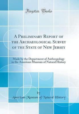 A Preliminary Report of the Archaeological Survey of the State of New Jersey: Made by the Department of Anthropology in the American Museum of Natural History (Classic Reprint)