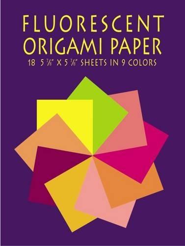 Fluorescent Origami Paper