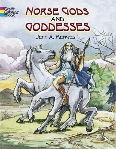Norse Gods and Goddesses: Coloring Book
