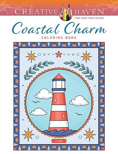 Creative Haven Coastal Charm Coloring Book