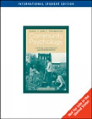 Community Psychology: Linking Individuals and Communities