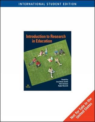 Introduction to Research in Education, International Edition