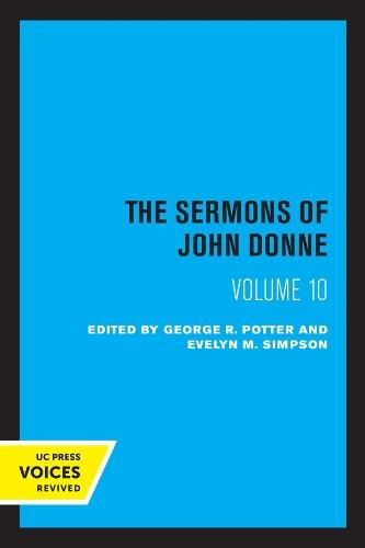 The Sermons of John Donne, Volume X