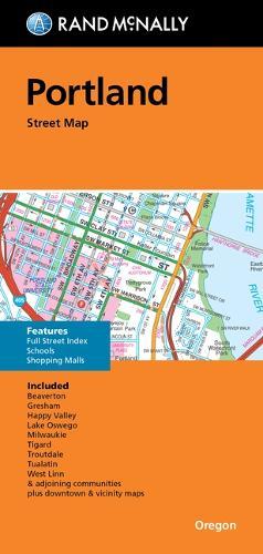 Rand McNally Folded Map: Portland Street Map