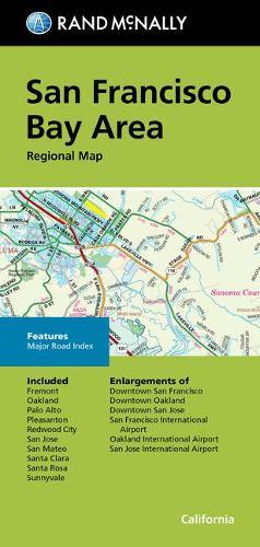 Rand McNally Folded Map: San Francisco Bay Area Regional Map