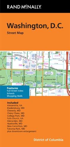 Washington DC Street Map: Wmfm