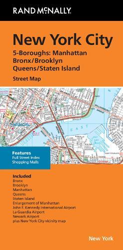 New York City 5 Boroughs Street Map: Nysm