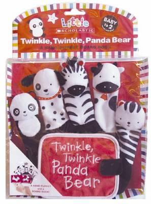 Little Scholastic: Twinkle Twinkle Panda Bear Hand-Puppet