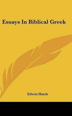 Essays in Biblical Greek