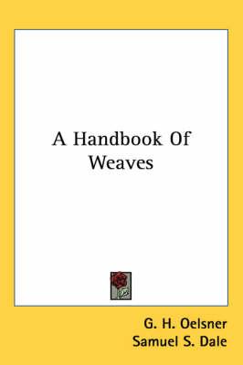 A Handbook of Weaves