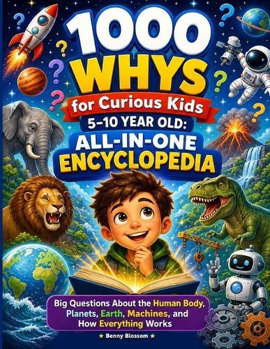 1000 Whys Big Questions Encyclopedia for Curious Kids 5-10 Year Old: Discover Human Body & Health, Space & Astronomy, Earth & Geography, and Engineering in One Book