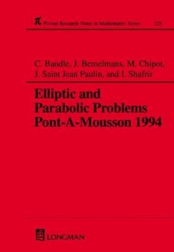 Elliptic and Parabolic Problems: Pont-A-Mousson 1994, Volume 325
