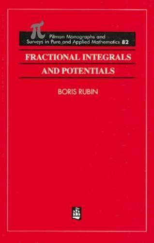 Fractional Integrals and Potentials
