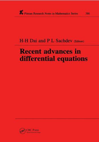 Recent Advances in Differential Equations