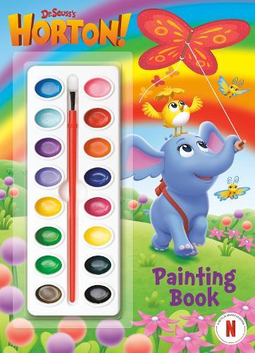 Dr. Seuss's Horton! Painting Book: Coloring and Activity Book with Paint Box