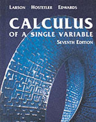 Calculus of A Single Variable 7e