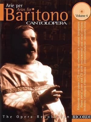 Cantolopera: Arie Per Baritono Vol. 4