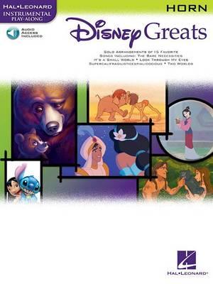 Disney Greats: Instrumental Play-Along - Horn