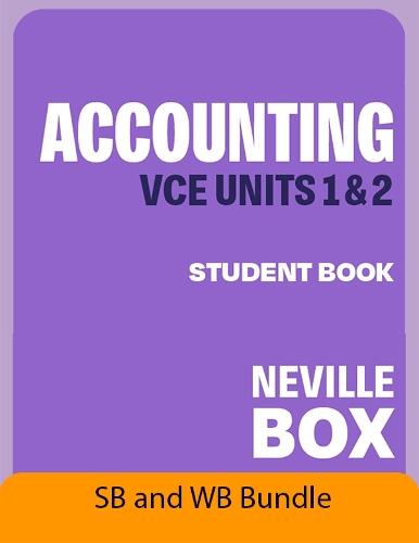 VCE Accounting Units 1&2 7e SB+WB Bundle