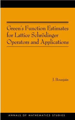 Green's Function Estimates for Lattice Schrödinger Operators and Applications