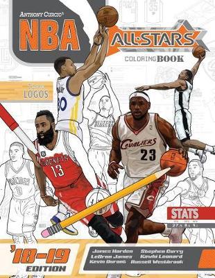 NBA All Stars 2018-2019: The Ultimate Basketball Coloring and Activity Book for Adults and Kids