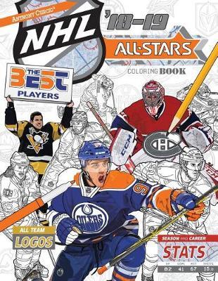 NHL All Stars 2018-19: The Ultimate Hockey Coloring Book for Adults and Kids
