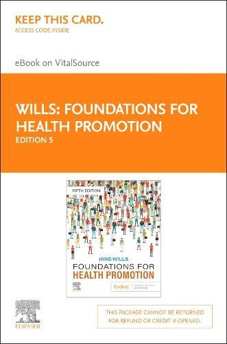Foundations for Health Promotion - Elsevier eBook on Vitalsource (Retail Access Card): Foundations for Health Promotion - Elsevier eBook on Vitalsource (Retail Access Card)