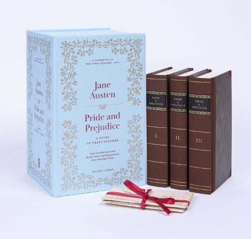 Pride and Prejudice: (British Library Deluxe Facsimile Edition) A Novel in Three Volumes