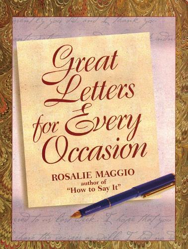 Best Letters For All Occasions