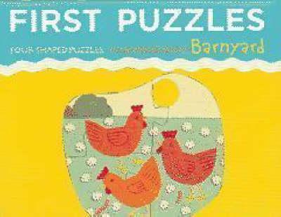 Barnyard: Four Shaped Puzzles-Four Pieces Each