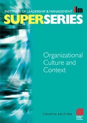 Organisational Culture and Context