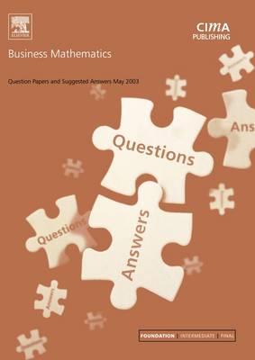 Business Mathematics: May 2003 Exam Questions and Answers
