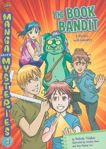 Manga Math Mysteries 7: The Book Bandit Geometry