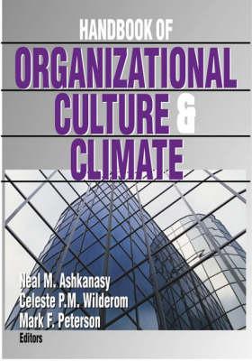 Handbook of Organizational Culture and Climate