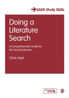 Doing a Literature Search: A Comprehensive Guide for the Social Sciences