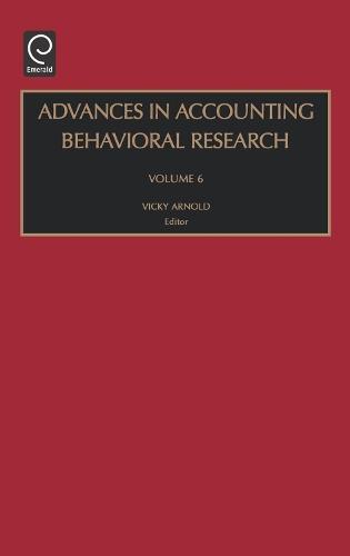 Advances in Accounting Behavioral Research