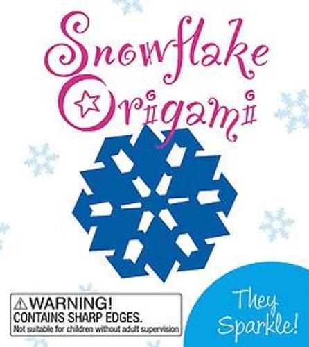 Snowflake Origami: They Sparkle!
