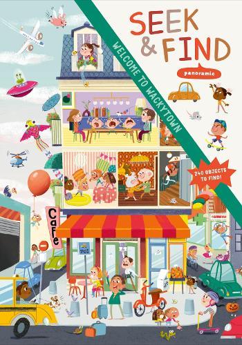 Welcome to Wackytown: Panoramic Seek & Find