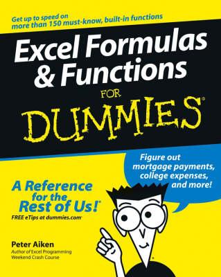 Excel Formulas and Functions For Dummies