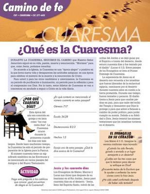 Camino de Fe Cuaresma